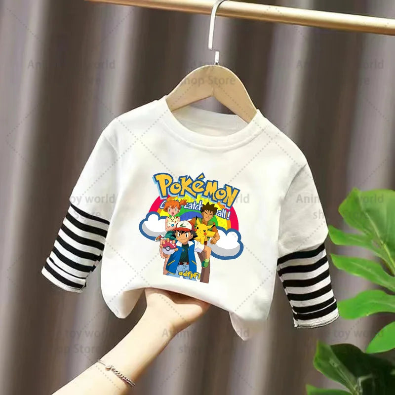 Kids' Pokémon Long-Sleeve Layered Tee