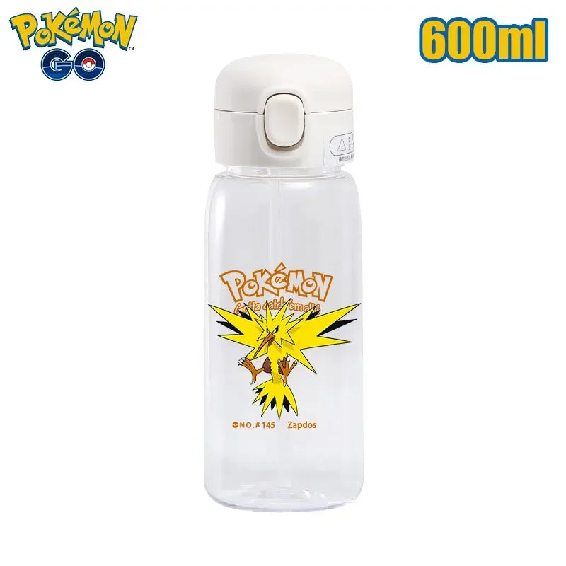 Pokémon Straw Water Bottle – 600 ml