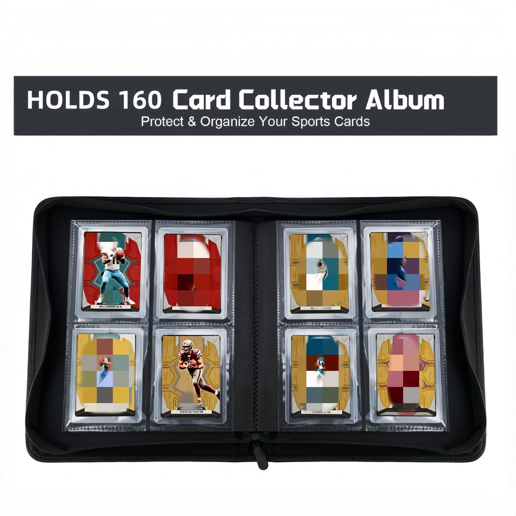 4-Pocket Toploader Binder – Holds 160