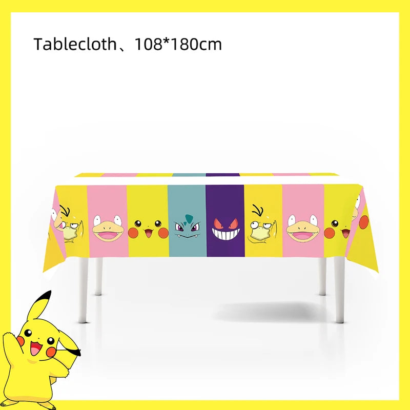 Pikachu Party Tableware Pieces