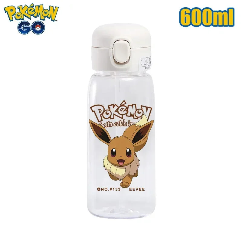 Pokémon Straw Water Bottle – 600 ml