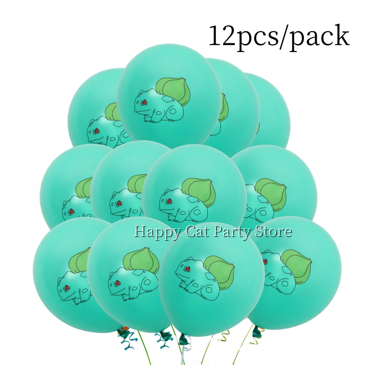 Pikachu & Poké Ball Latex Balloons