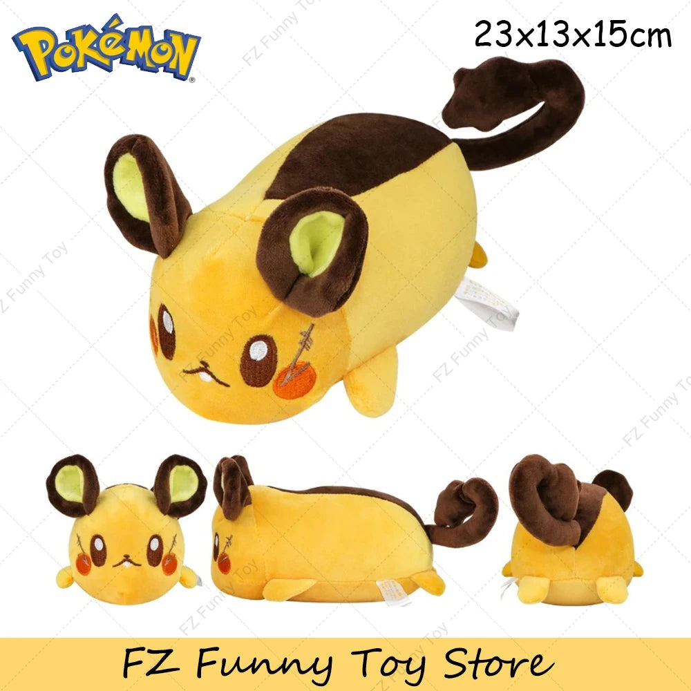 Sleeping Pokémon Plush – Pawmi, Lucario & More