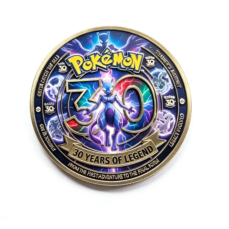 30th Anniversary Metal Medallions