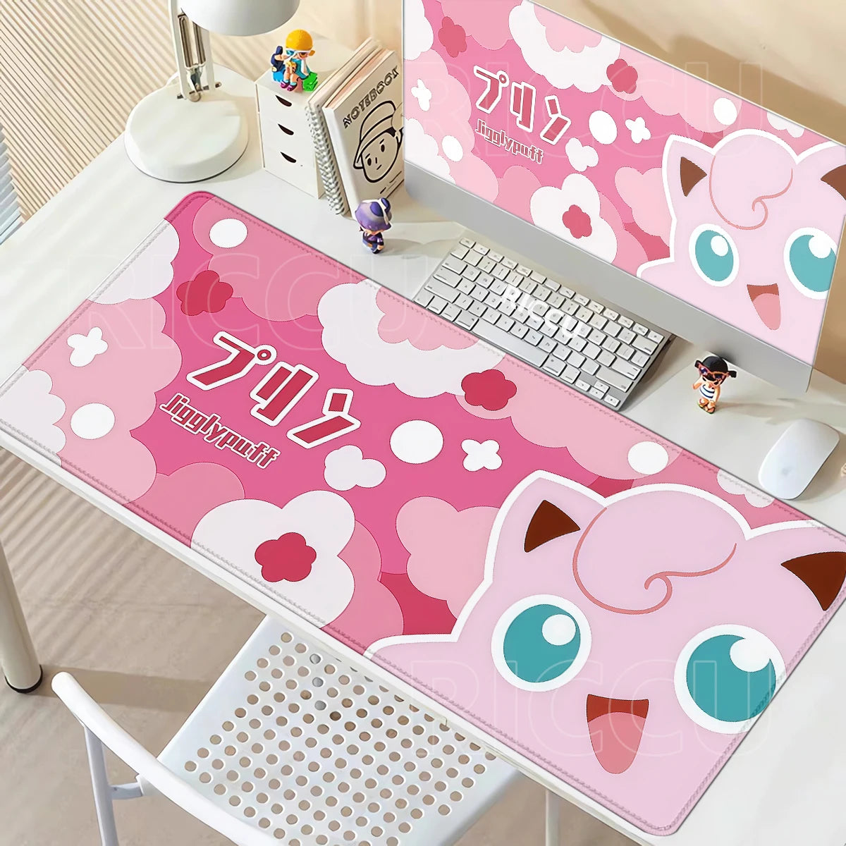 Clefairy & Jigglypuff Desk Mat