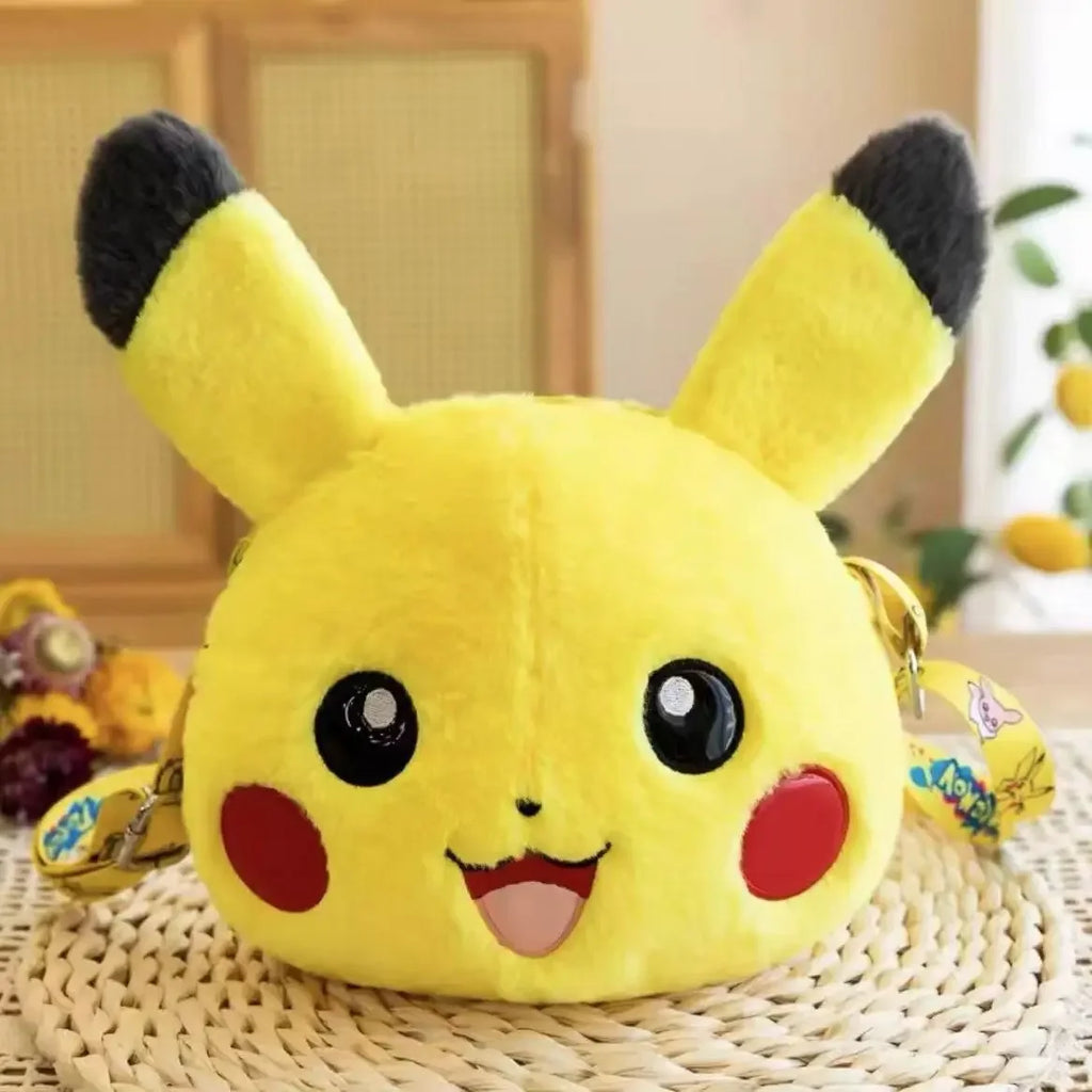 Pikachu Plush Crossbody Bag