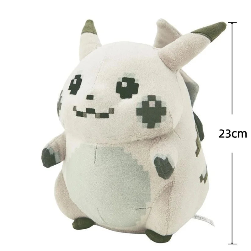 Pixel Pikachu Plush – 23 cm