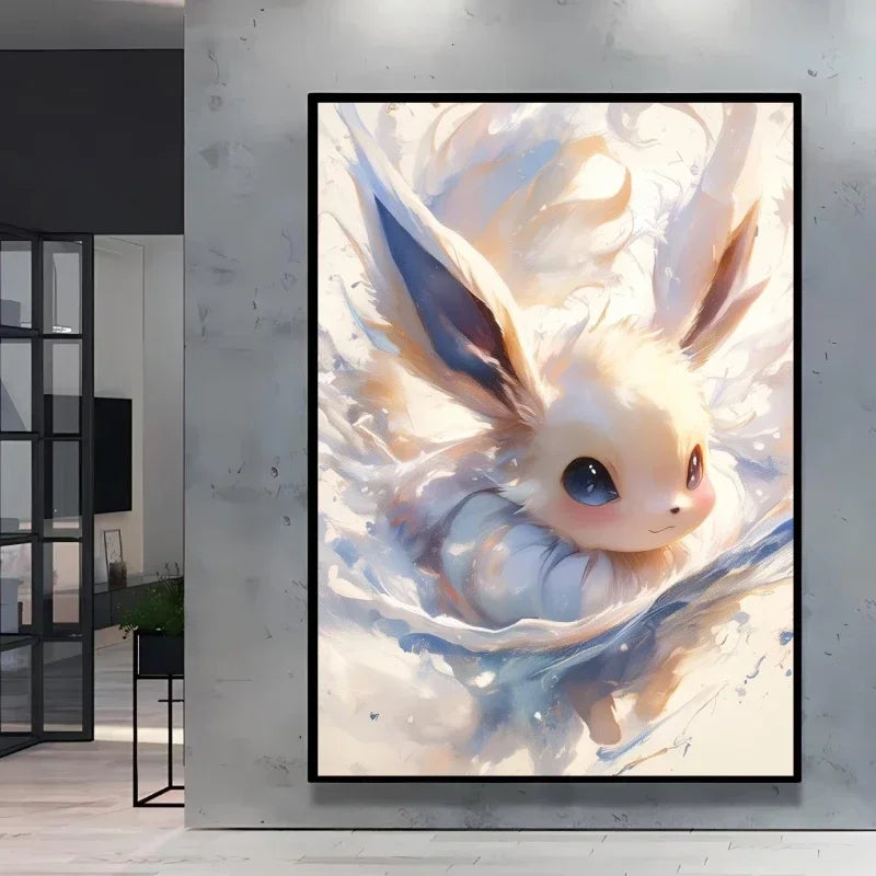 Classic Pokémon Canvas Print – Unframed