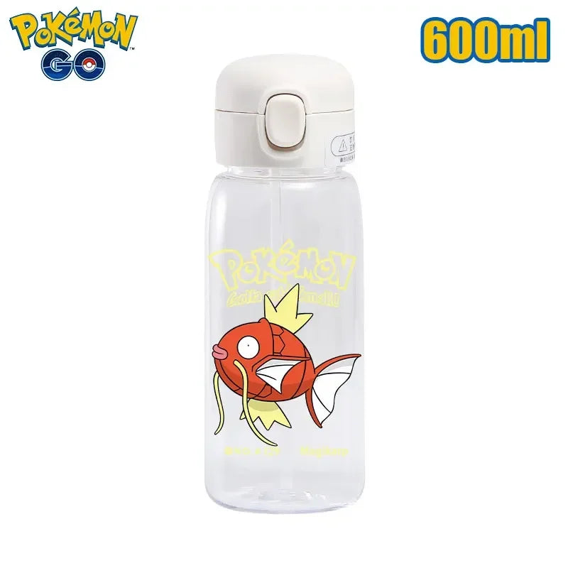Pokémon Straw Water Bottle – 600 ml