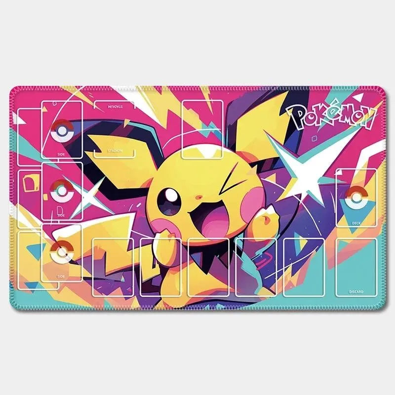 Iono & Kanto Starters Playmat – 15 Designs