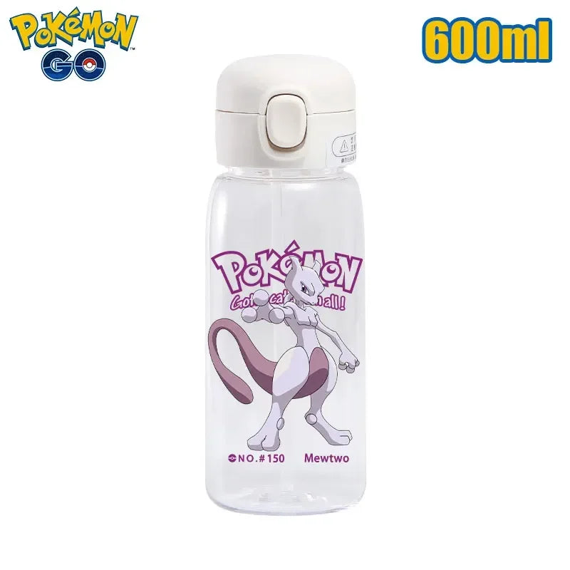 Pokémon Straw Water Bottle – 600 ml