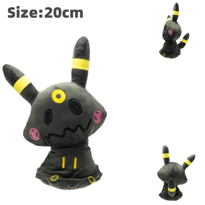 Shiny Black Pokémon Plush – 26 Styles