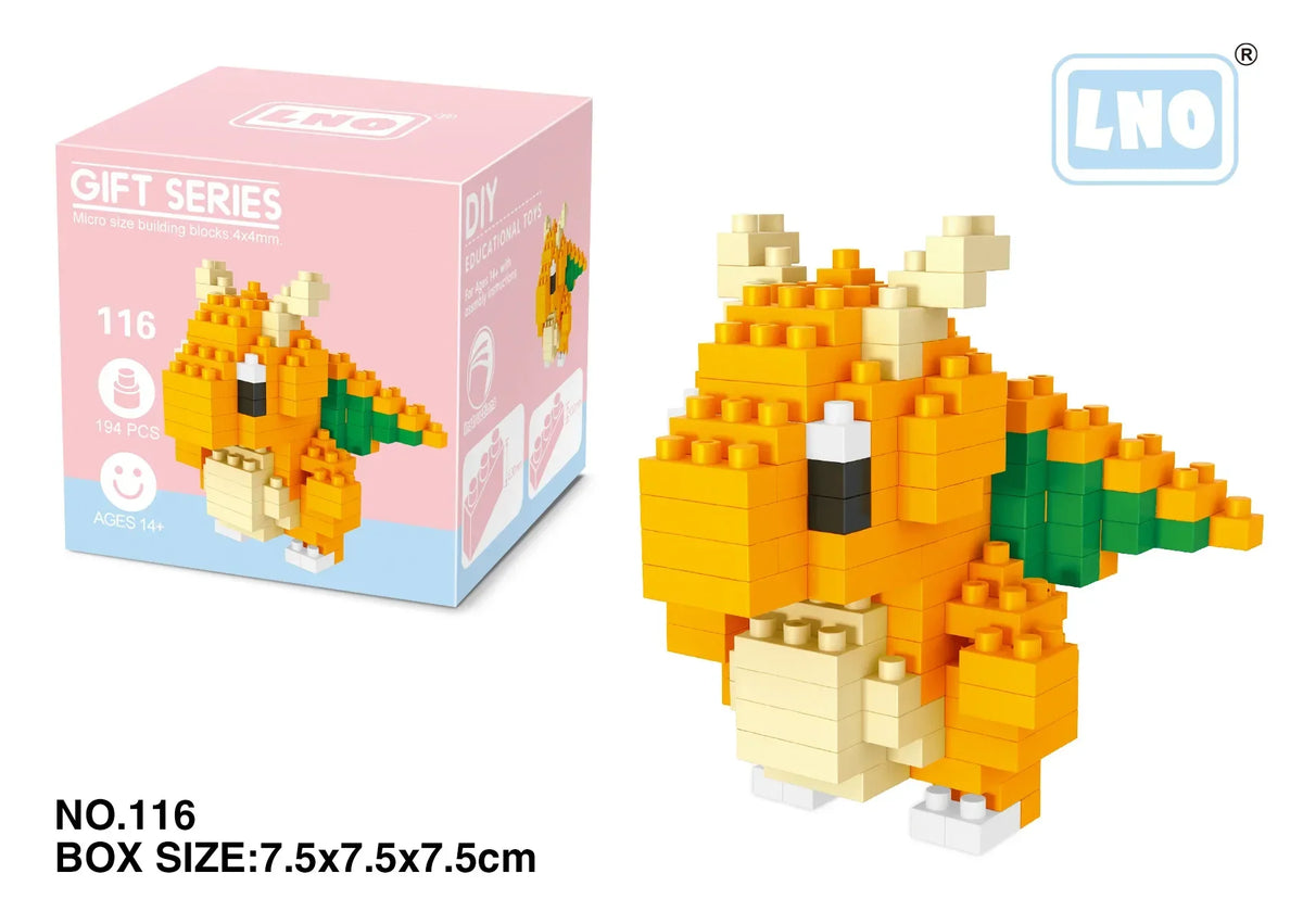 Legendary Mini Blocks – Charizard, Kyogre, Groudon & Rayquaza