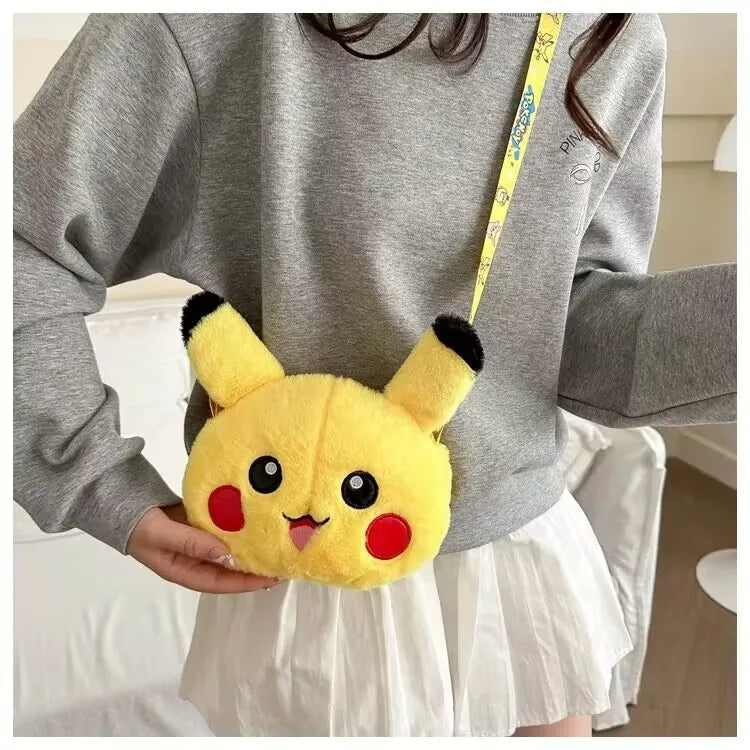 Pikachu Plush Crossbody Bag
