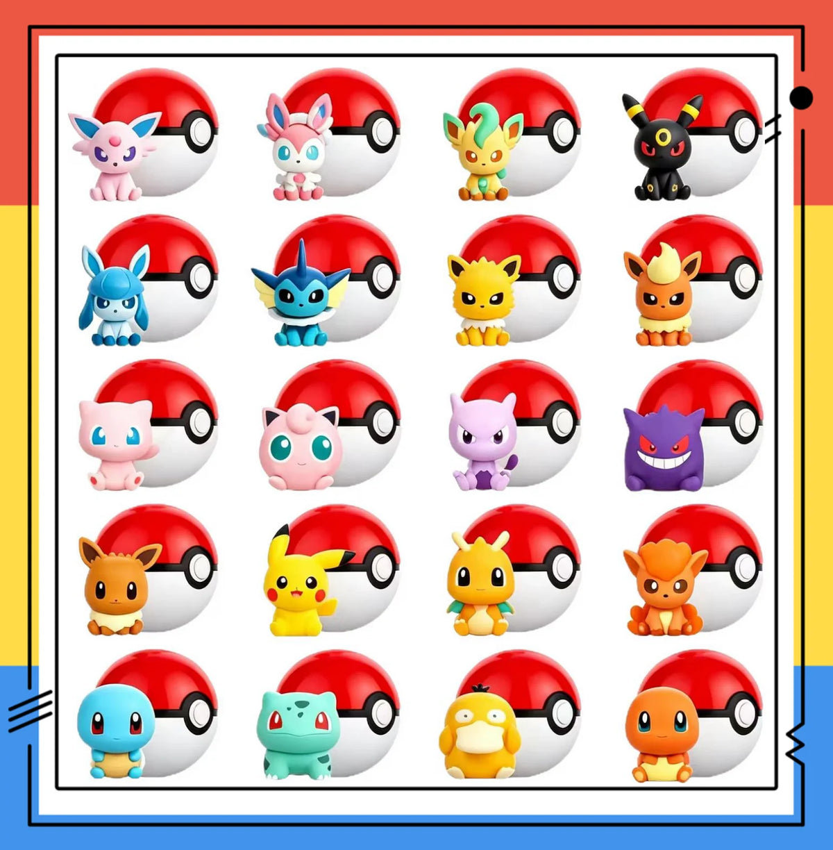 Funism Mini Adventure Poké Ball Figures