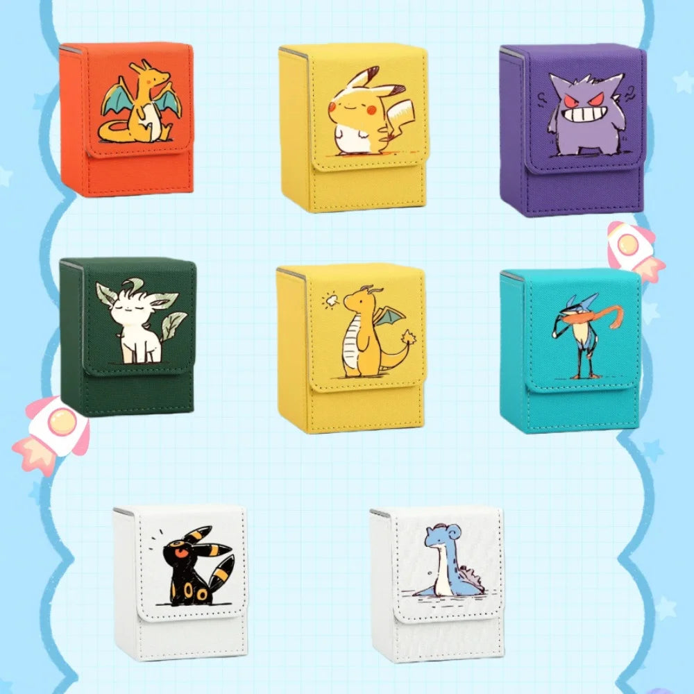 Classic Pokémon Leather Card Box