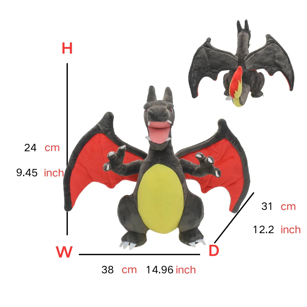 Dragon & Legend Plush – Mega Charizard, Rayquaza & More