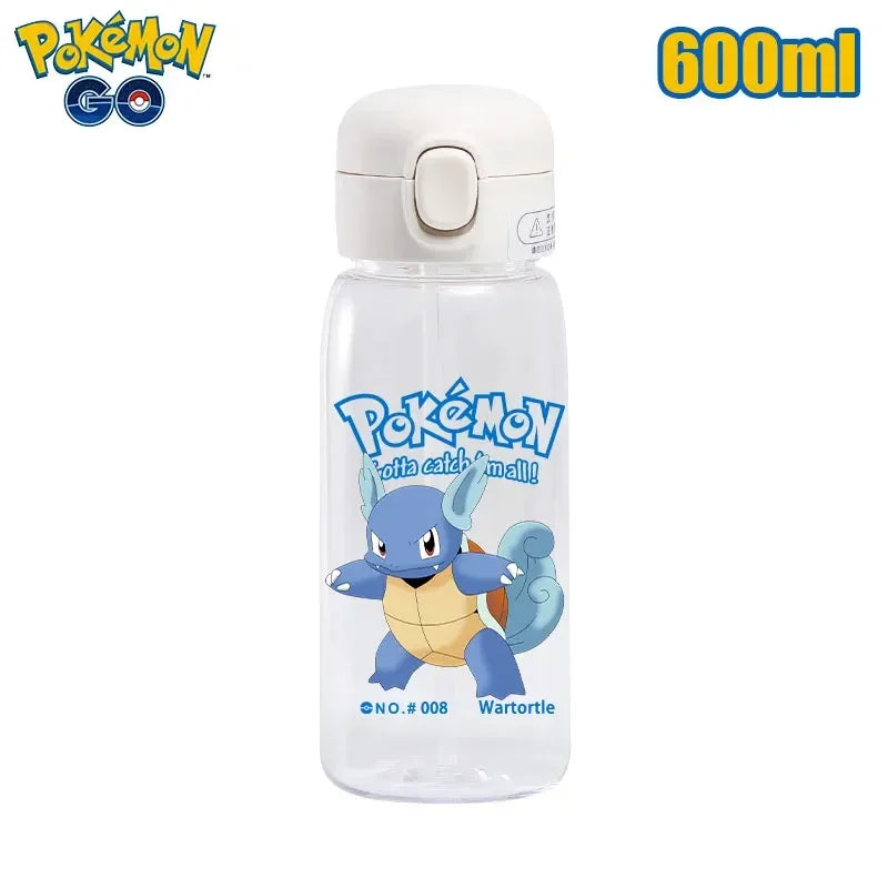 Pokémon Straw Water Bottle – 600 ml