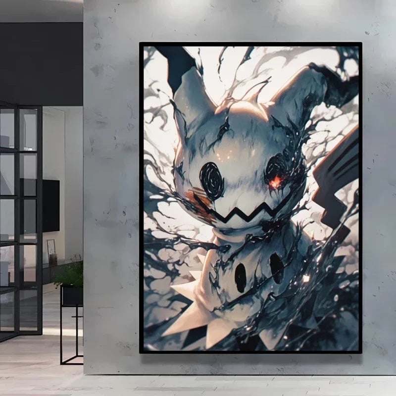 Classic Pokémon Canvas Print – Unframed