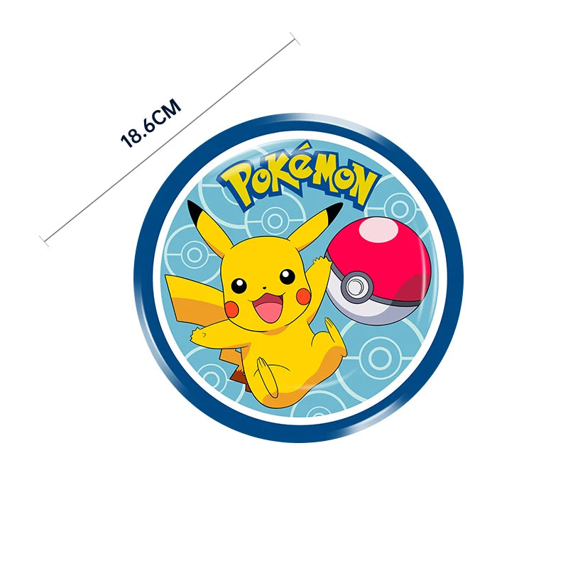Pikachu Party Plates & Tablecloth