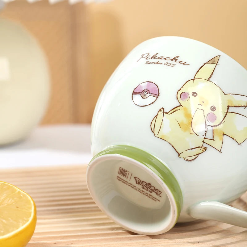 Pikachu Ceramic Breakfast Mug – 450 ml