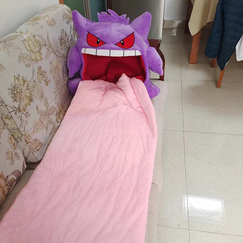 Gengar Nap Pillow Blanket