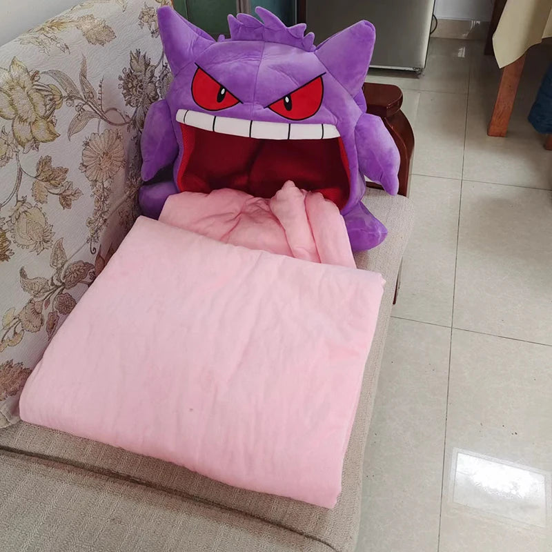 Gengar Nap Pillow Blanket