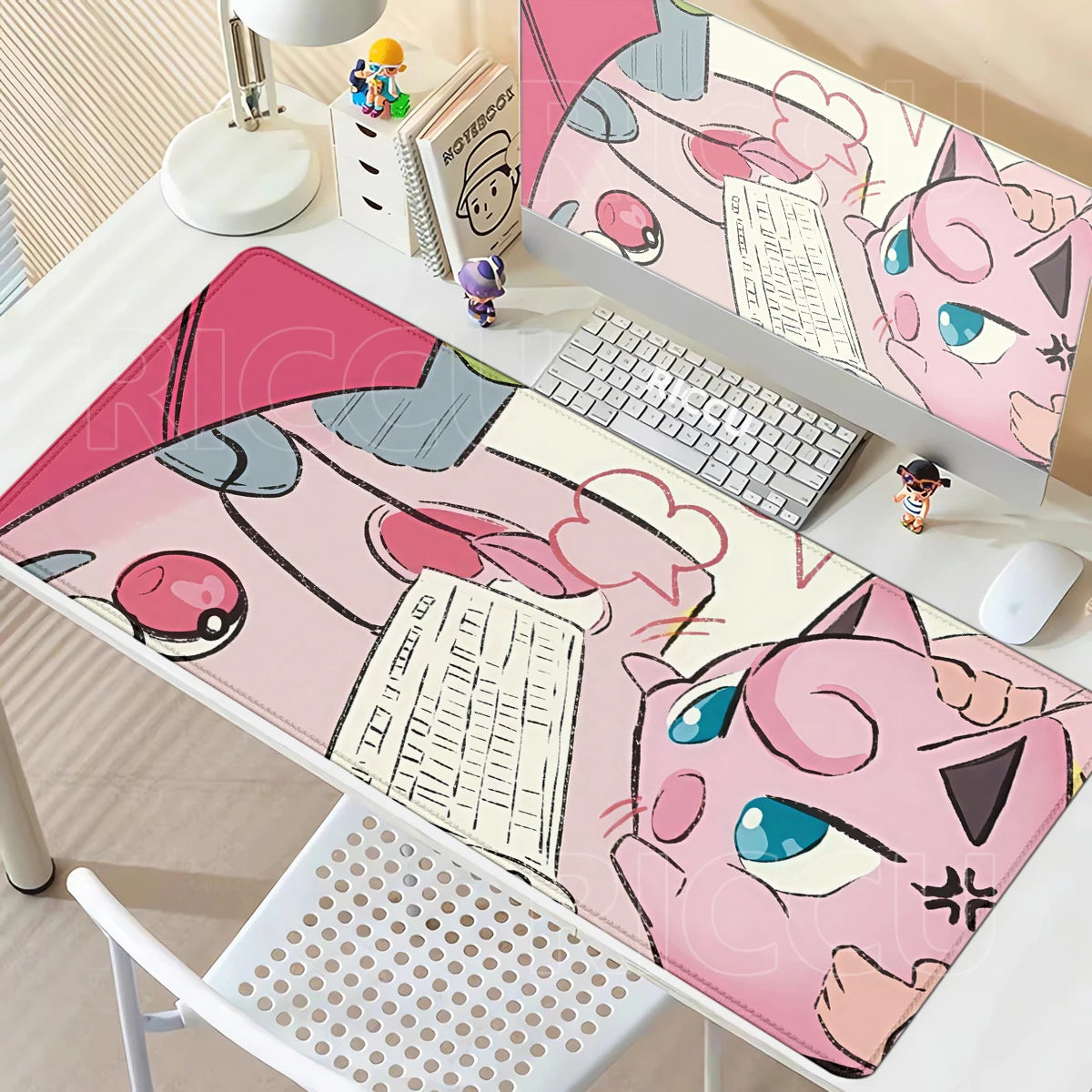 Clefairy & Jigglypuff Desk Mat