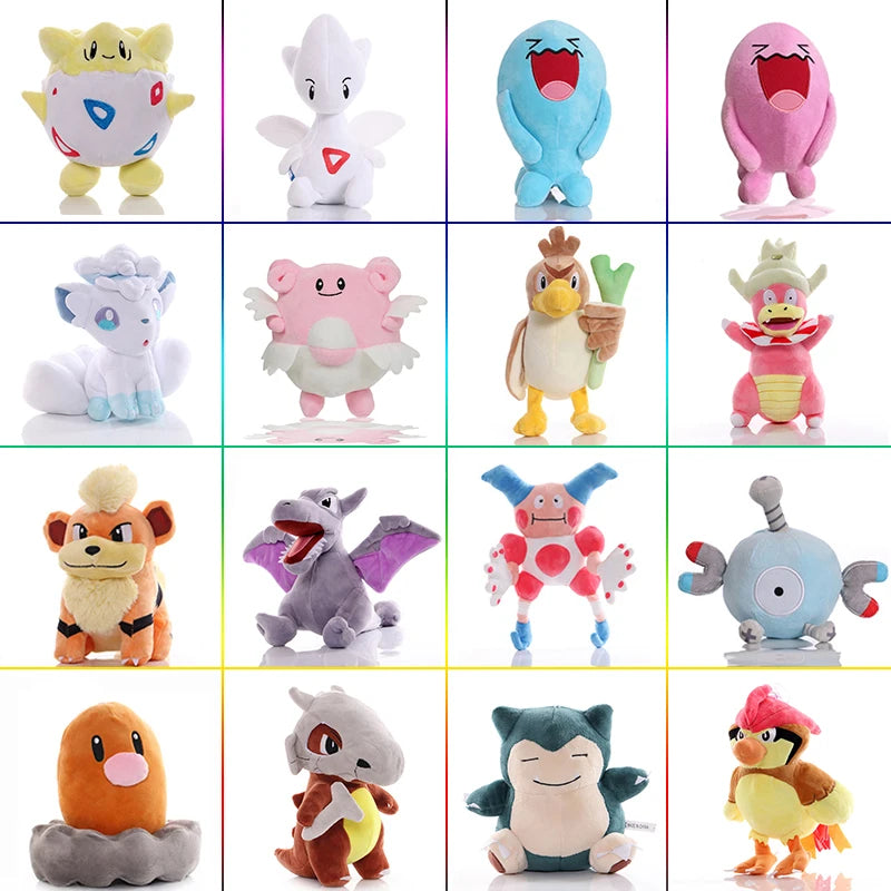 Pokémon Plush – 15 to 20 cm, 69 Characters