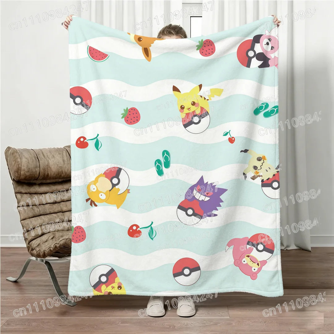 Psyduck Flannel Blanket