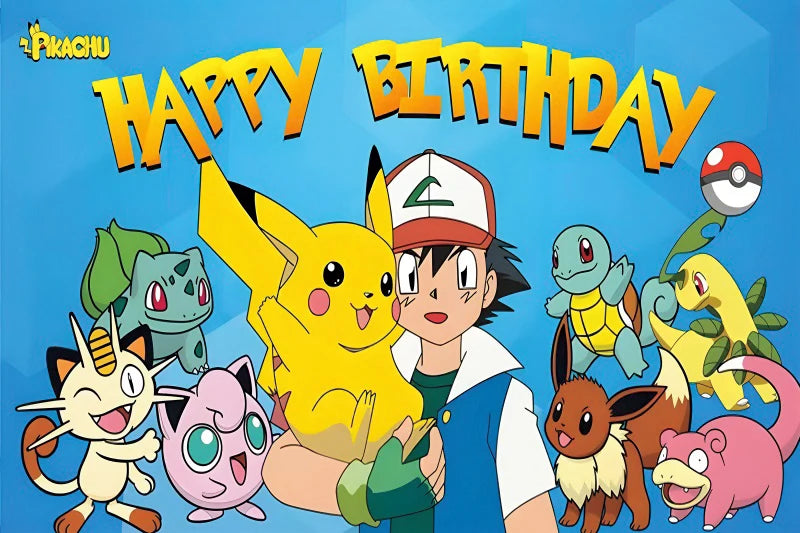 Pikachu Party Pack – Plates, Hats & More