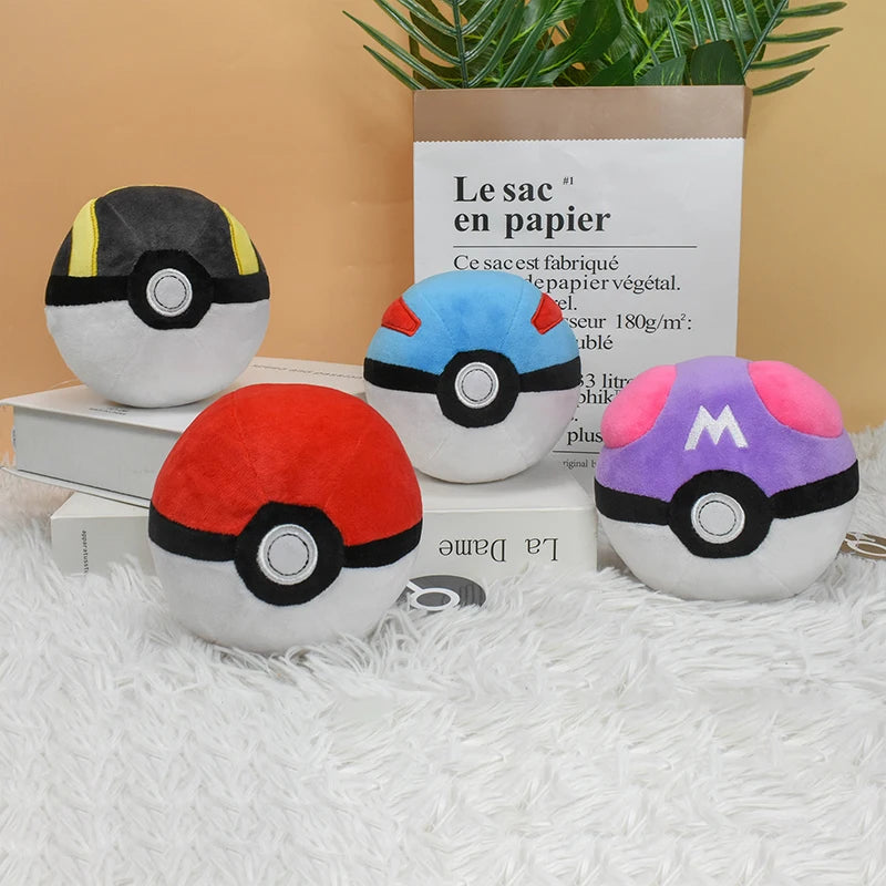 Poké Ball Plush – 11 Ball Types