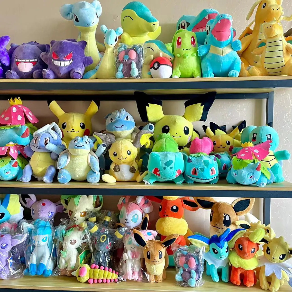 Pokémon Plush – 20 cm, 50 Characters