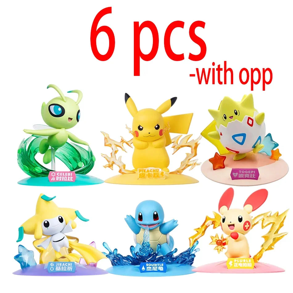 Pikachu & Friends Blind Box Figures – 12 Styles