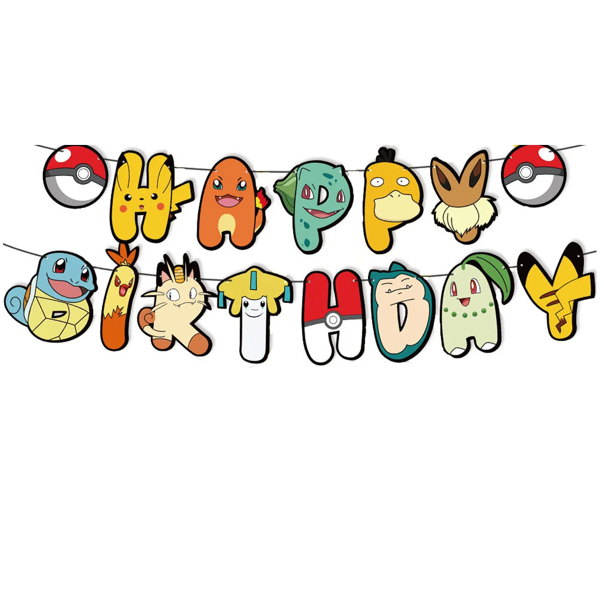 Pikachu Party Plates & Tablecloth
