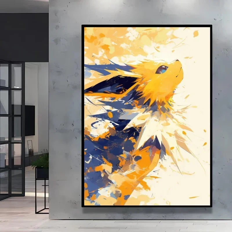 Classic Pokémon Canvas Print – Unframed