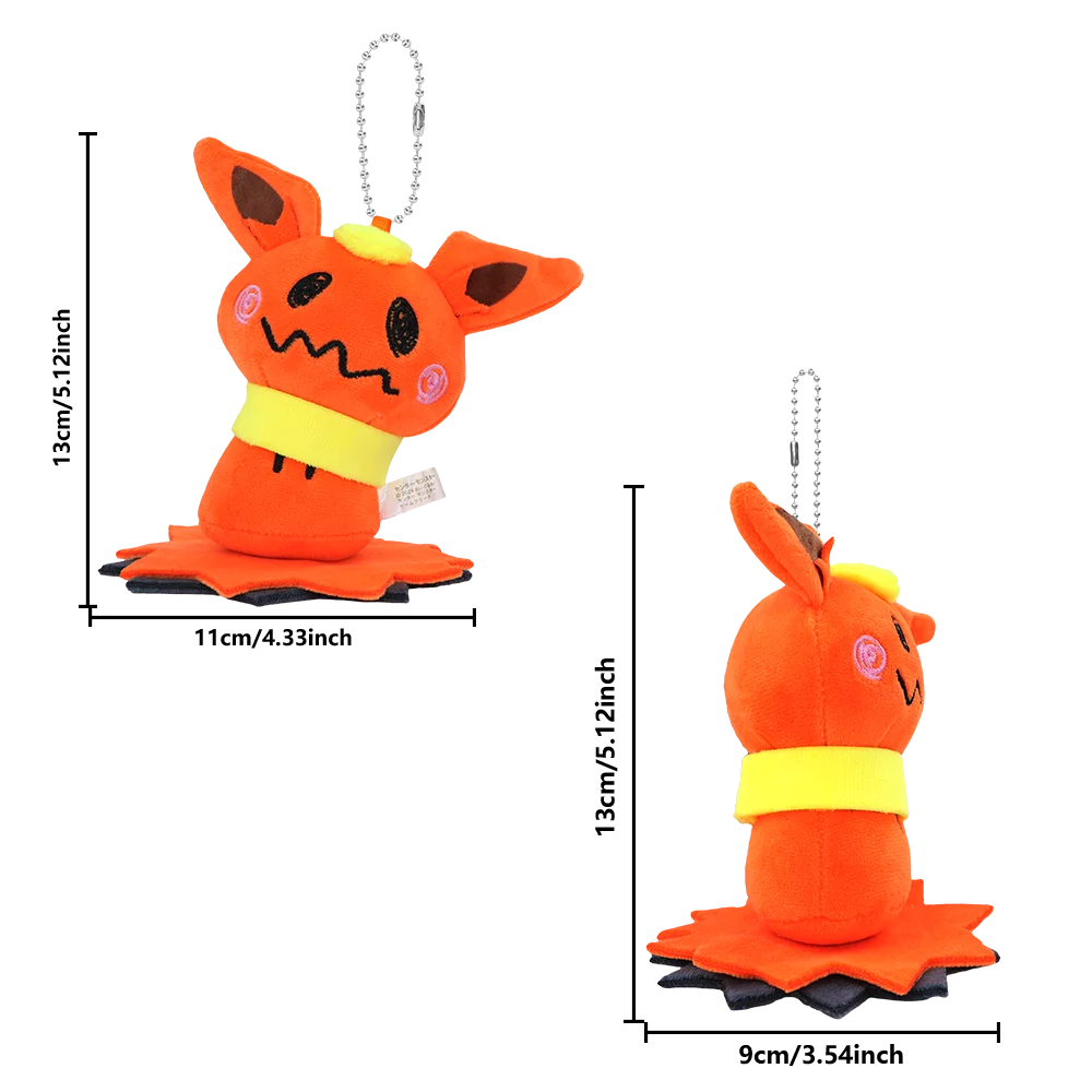 Eeveelution Mini Plush Keychain – 6 cm