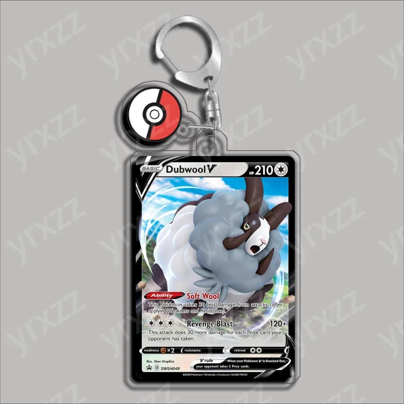 Pokémon Acrylic Keychain – Vaporeon, Charizard & More