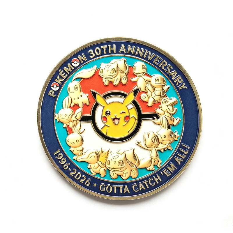 30th Anniversary Metal Medallions