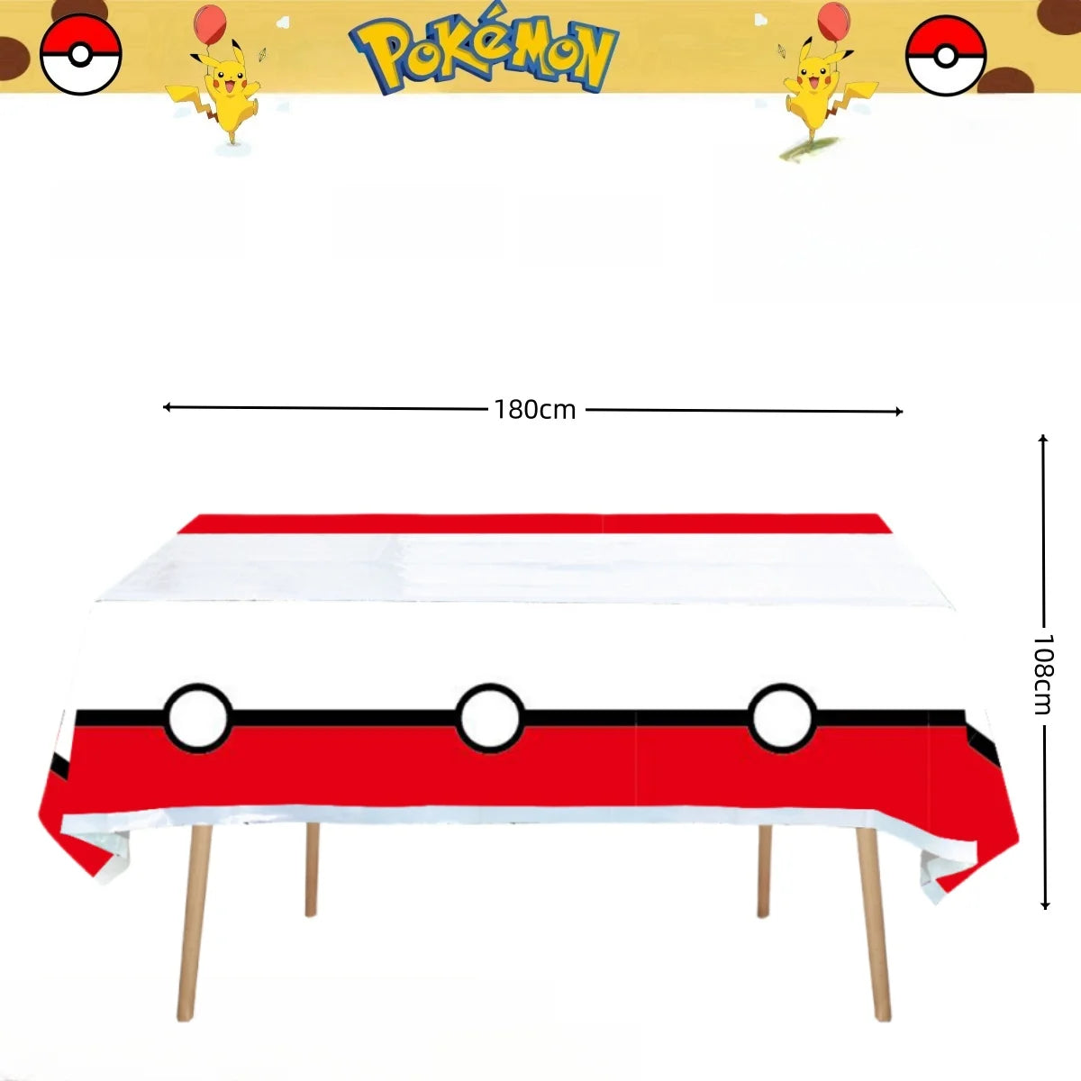 Pikachu Party Tablecloth