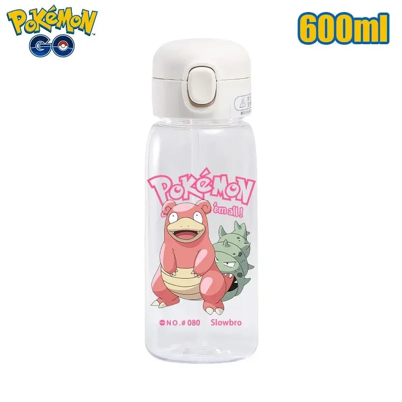 Pokémon Straw Water Bottle – 600 ml