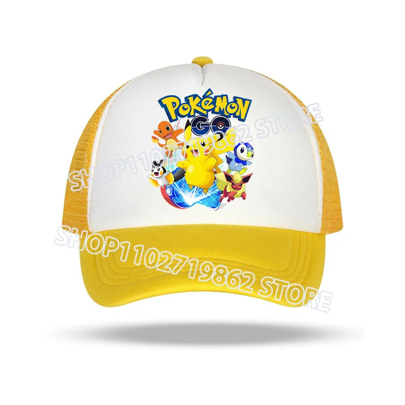 Pokémon Pattern Baseball Cap