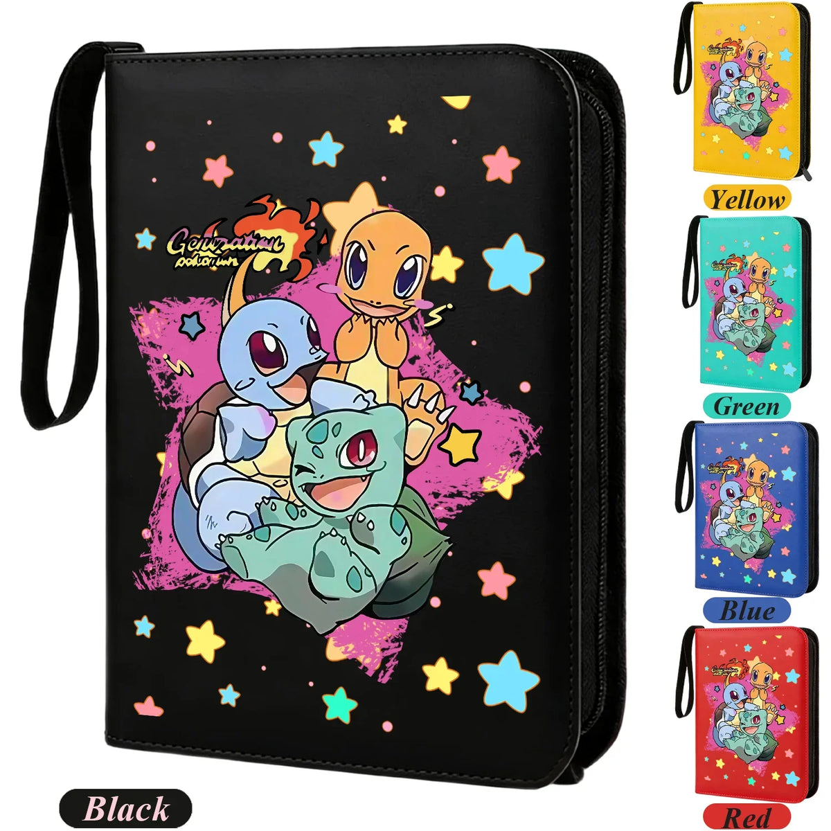 4-Pocket Zip Card Binder – 400 Cards