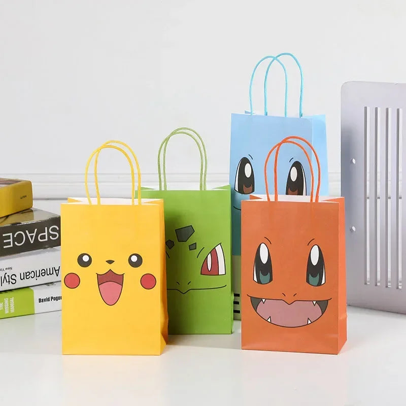 Pikachu Party Gift Bags – 4 Pack