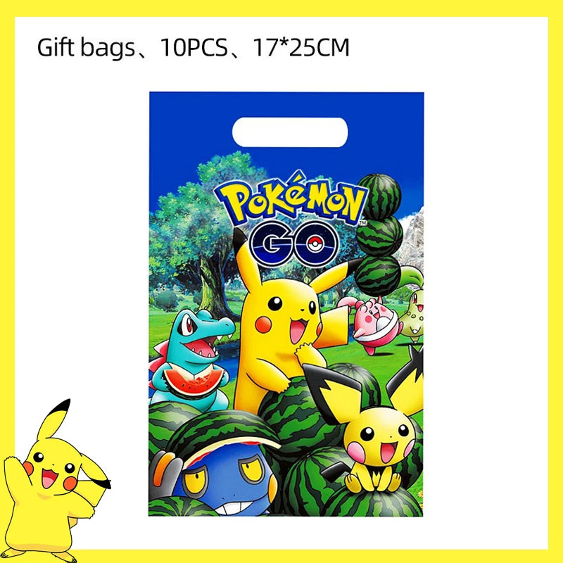 Pikachu Party Tableware Pieces