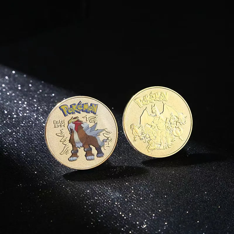 Gold-Plated Pokémon Collector Coins