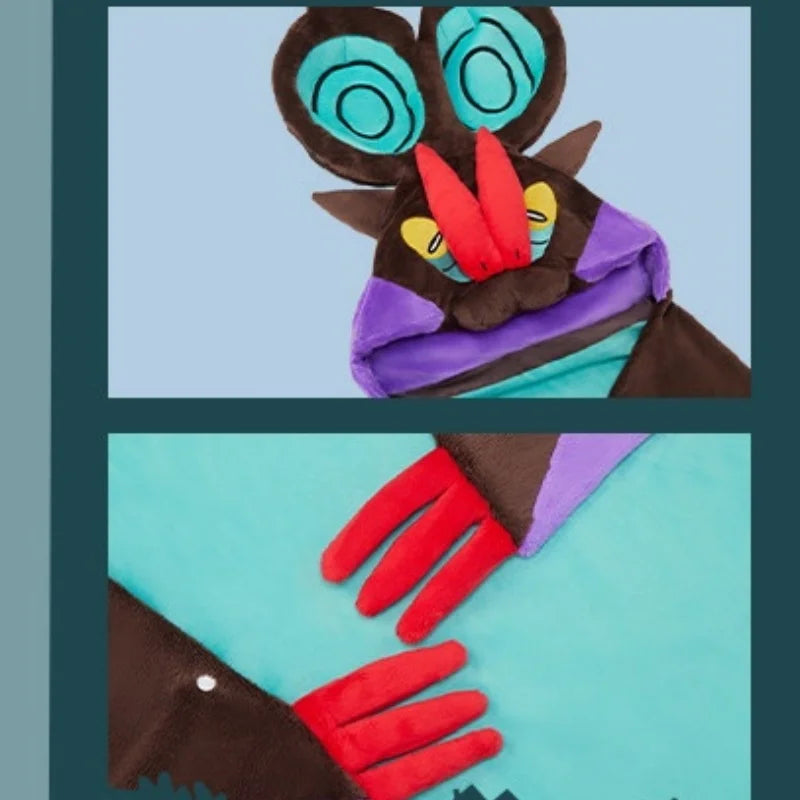Noivern Plush Hooded Cape