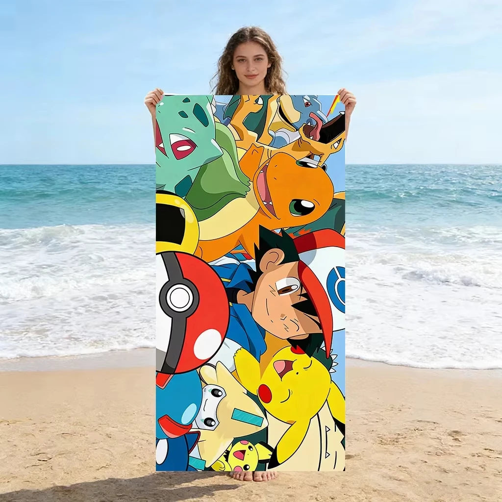 Pokémon Quick-Dry Towel – 6 Designs