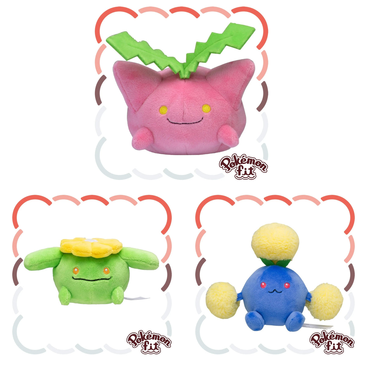 Skiploom & Jumpluff Fit Plush