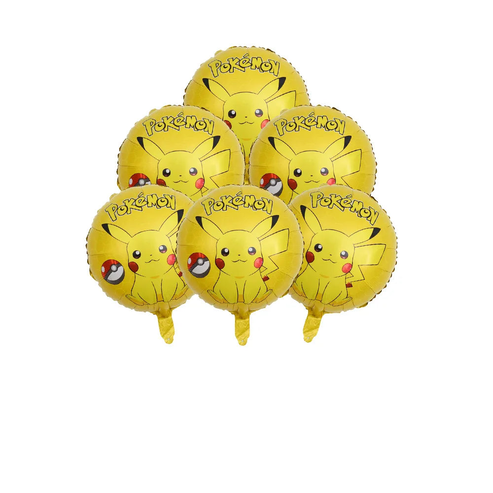 Pikachu Party Plates & Tablecloth